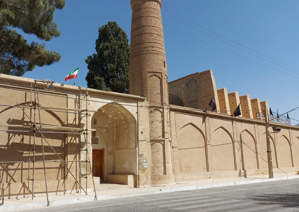 مرمت مسجد جامع کبیر نی‌ریز استان فارس آغاز شد